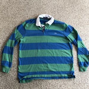 XL Vineyard Vines Long Sleeve Collared Shirt